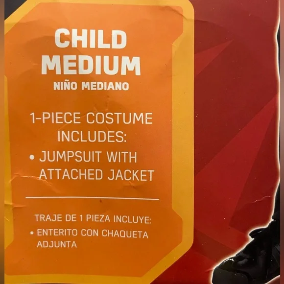 Disney Star Wars™️ The Force Awakens Finn Costume Childs Size Medium 8-10 - Picture 8 of 10